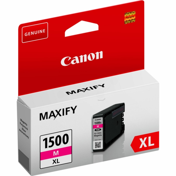 Canon Tinte PGI-1500 | PGI1500 | 9194B001 | PGI-1500XLM | PGI-1500MXL | PGI1500XLM | PGI1500MXL magenta