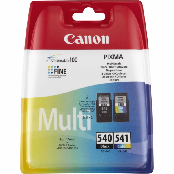 Canon Tinte PG-540 | PG540 | 5225B006 | PG-540+CL-541 | PG540CL541 schwarz
