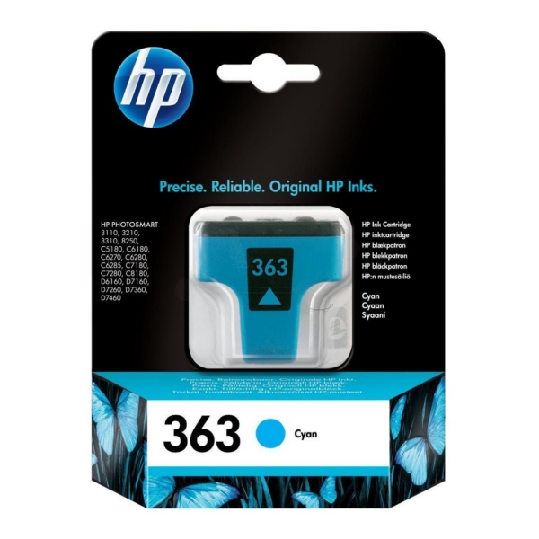 HP Tinte C8771EE #ABE | 363 | 363CYAN cyan