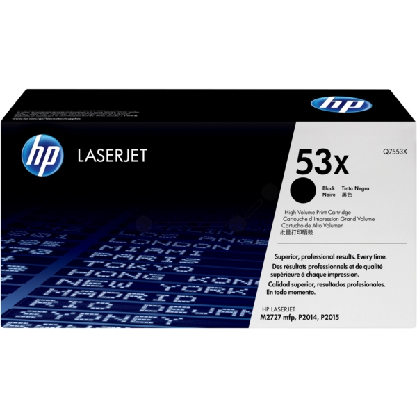 HP Toner Q7553X | 53X | 53XBLACK schwarz