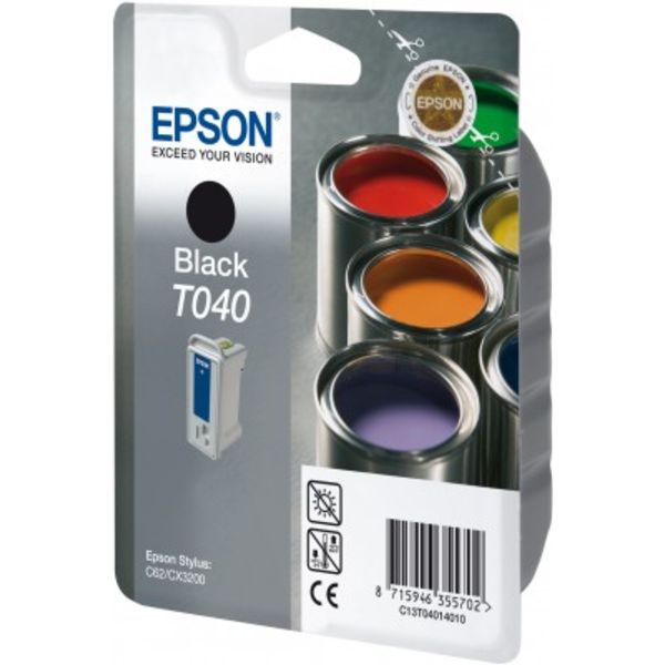 Epson Tinte C13T04014010 | BT0401 | T040 | T04014010 | T0401 schwarz