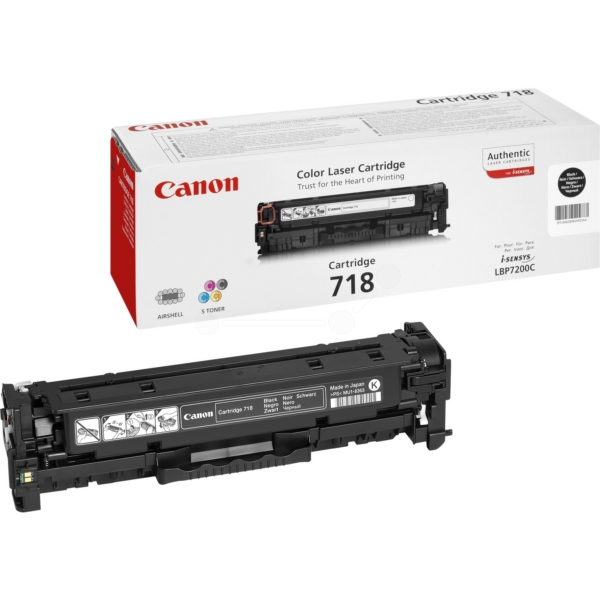 Canon Toner 2662B002 | 718BK | CRG718BK schwarz