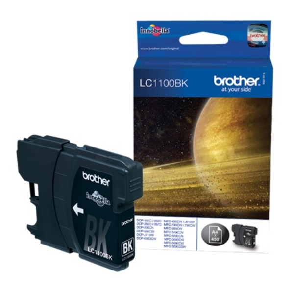 Brother Tinte LC-1100 | LC1100 | LC-1100BK | LC1100BK schwarz