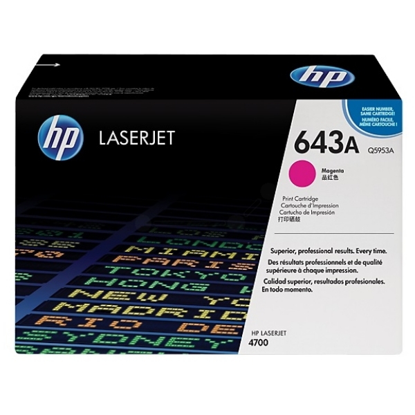 HP Toner Q5953A | 643A | 643AMAGENTA magenta