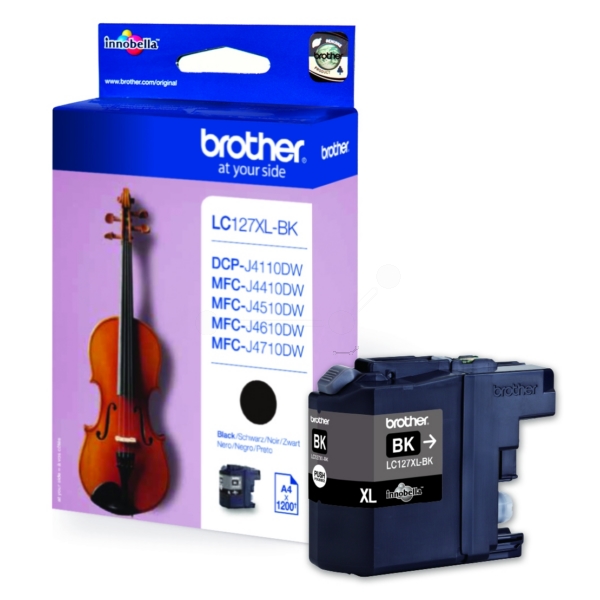 Brother Tinte LC-127XL | LC127XL | LC-127XLBK | LC127XLBK schwarz