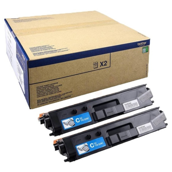 Brother Toner TN-329C | TN329C | TN329CTWIN cyan