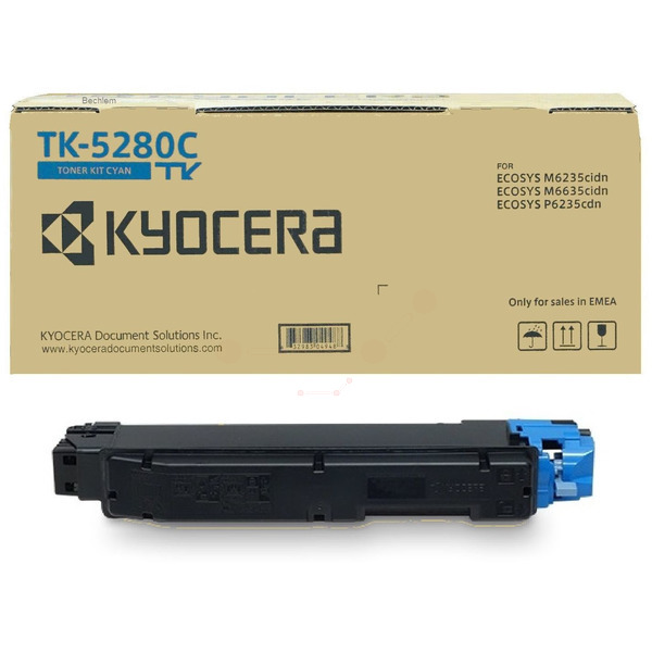 Kyocera Toner TK-5280C | TK5280C | 1T02TWCNL0 cyan