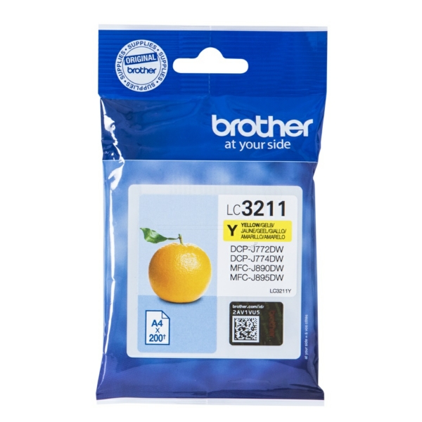 Brother Tinte LC-3211 | LC3211 | LC3211Y yellow