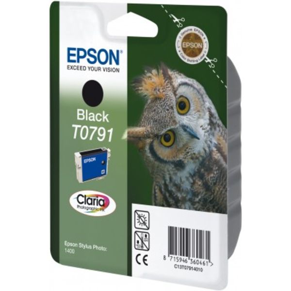 Epson Tinte C13T07914010 | BT0791 | T0791 | T07914010 schwarz