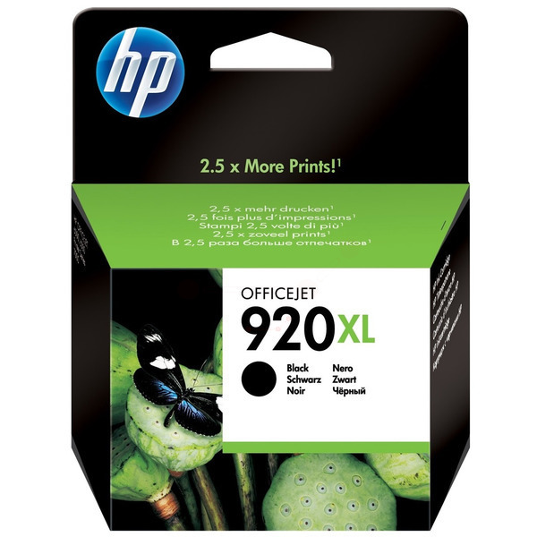 HP Tinte CD975AE | 920XL | 920XLBLACK schwarz