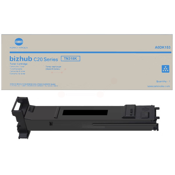 Konica Toner TN-318 | TN318 | A0DK153 schwarz